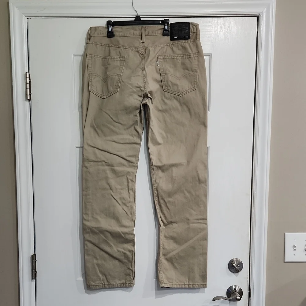 Levi's Tan Chinos Classic Straight-Leg